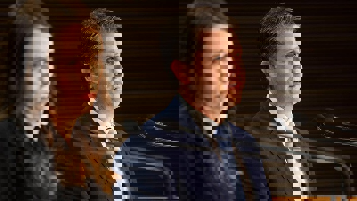 Prime Minister Jacinda Ardern and Transport Minister Michael Wood. (Photo / NZ Herald)