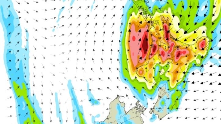 When Cyclone Vaianu will hit your region: Following the path of storm down North Island