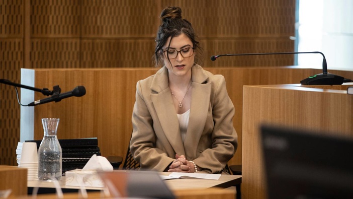 Serenity Pilgrim is the first of six women to testify against her former home - Gloriavale. (Photo / George Heard)