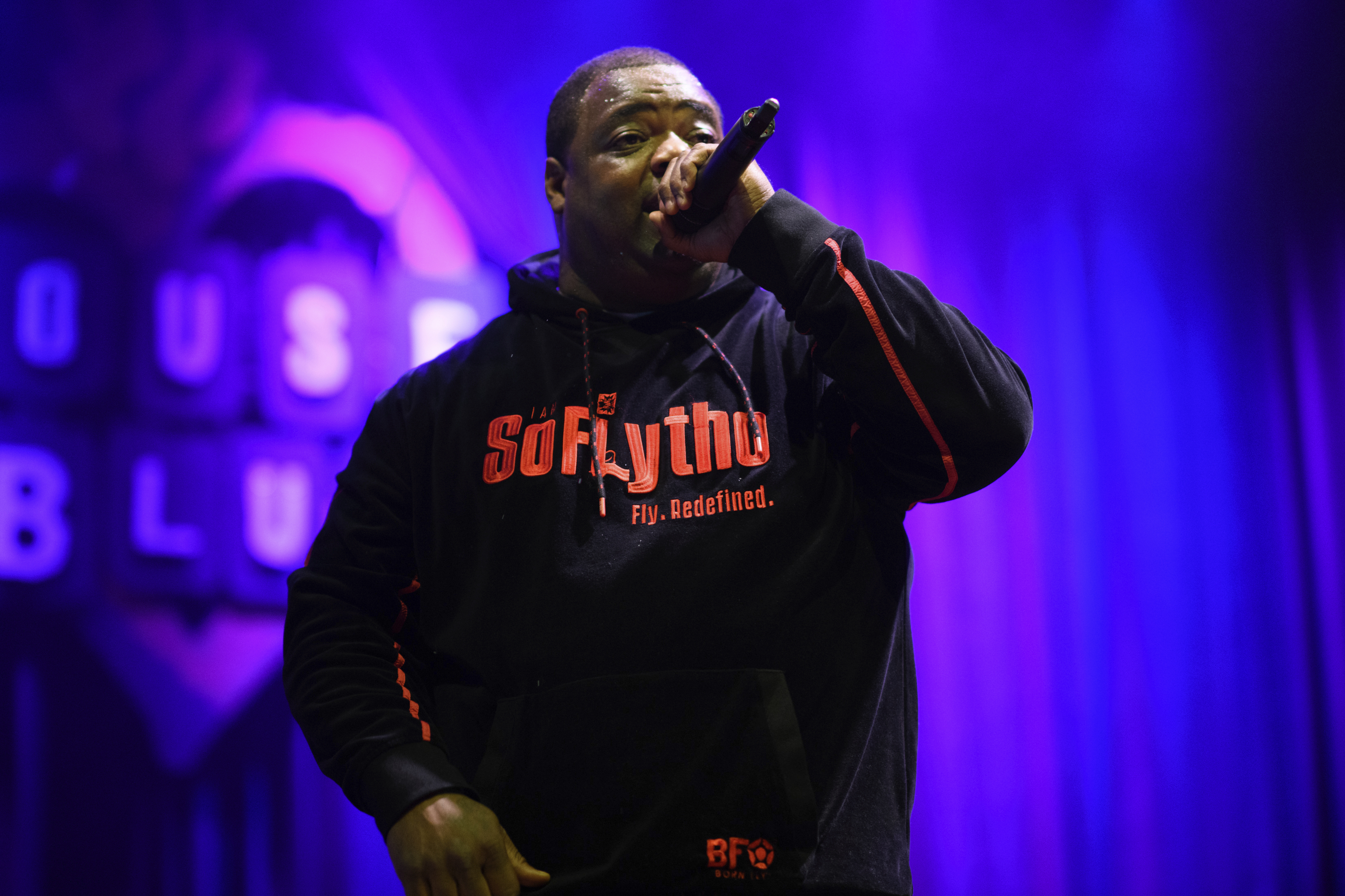 Big Pokey performs during the birthday celebration for Z-Ro at The House of Blues in Downtown Houston. Photo / AP