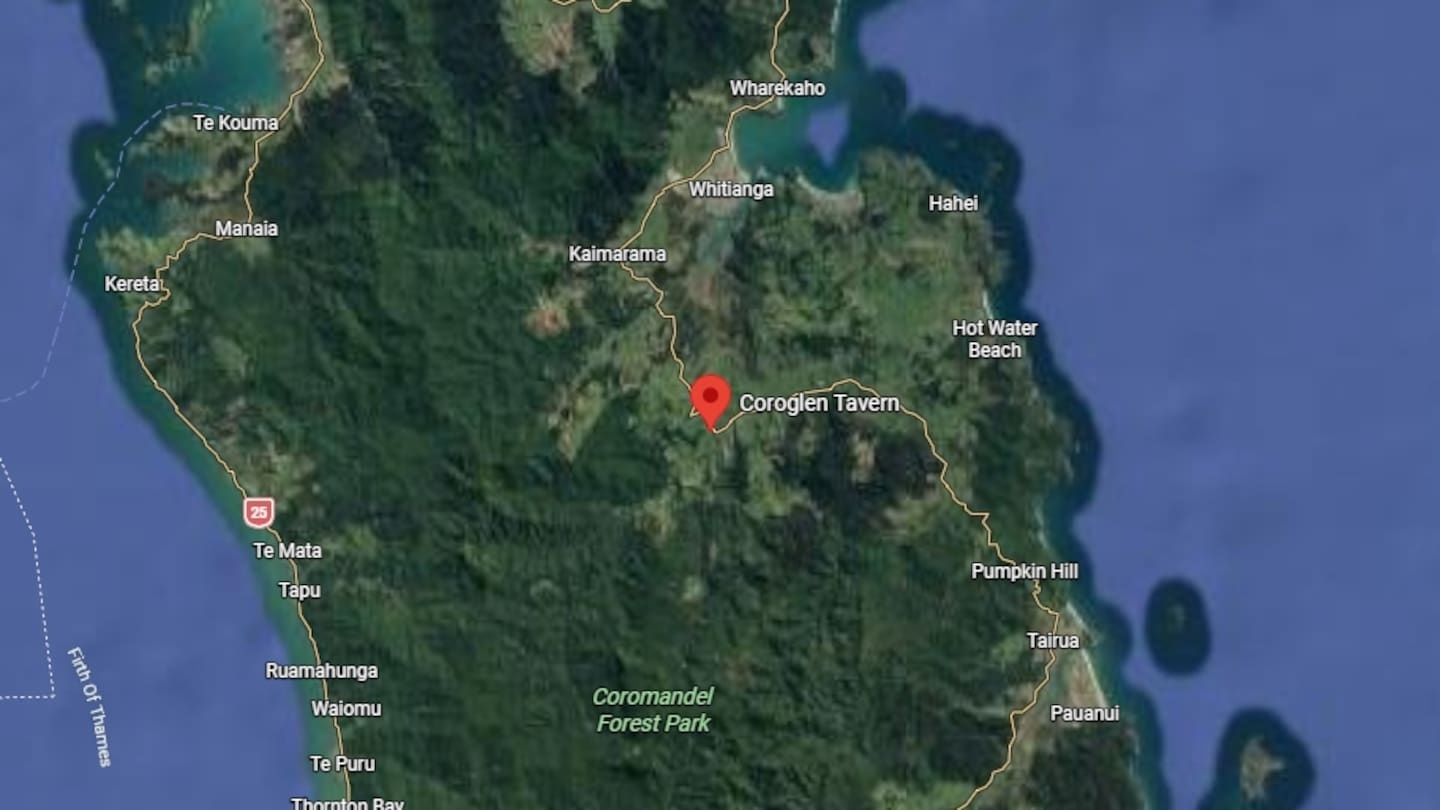 Man charged after armed police swarm Coromandel property