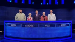Willis Fouwler, second right next to host Bradley Walsh, centre, reveals behind-the-scenes secrets from his time on The Chase.