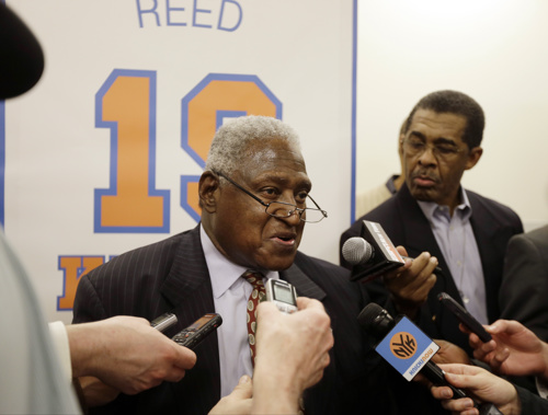 New York Knicks Hall-of-Famer Willis Reed. Photo / AP