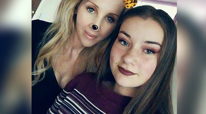 Amber-Rose Rush with her mother Lisa Ann. (Photo / Facebook)