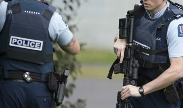 Armed police rescued a person from an apparent kidnapping in Napier today. (Photo/ File)