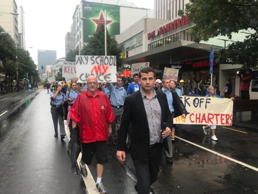 ACT Party leader David Seymour is leading the protest (Image / Supplied)