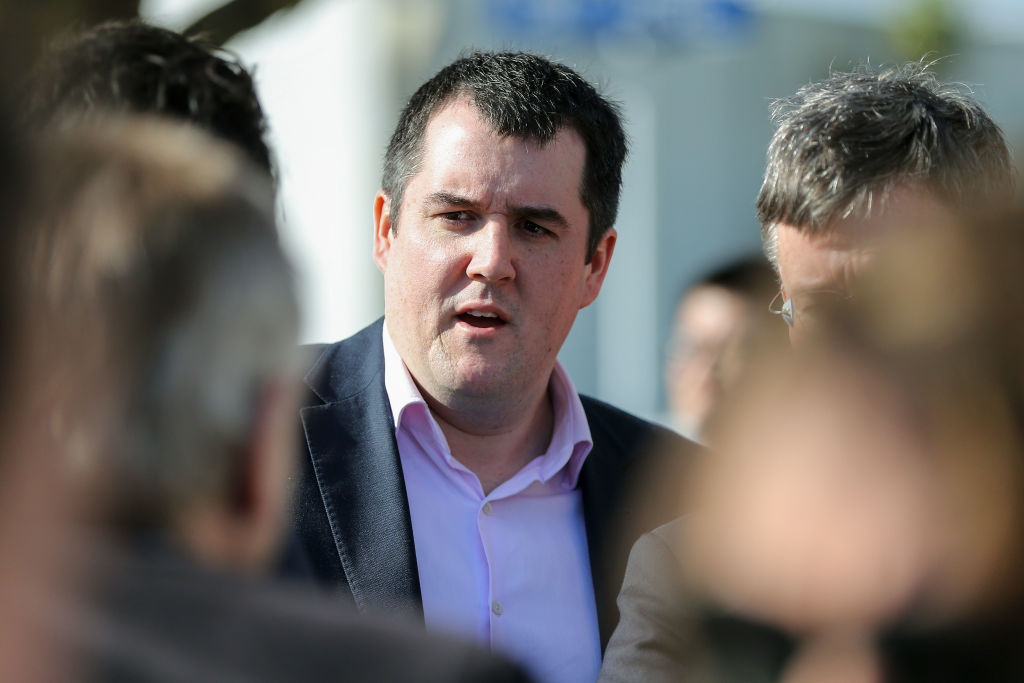 National MP Chris Bishop has been called 'naive' for talking to underage teenagers on social media. (Photo \ Getty Images)