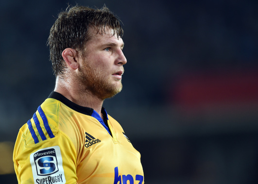 Hurricanes prop Reggie Goodes has retired, aged 26. (Photo \ Photosport)