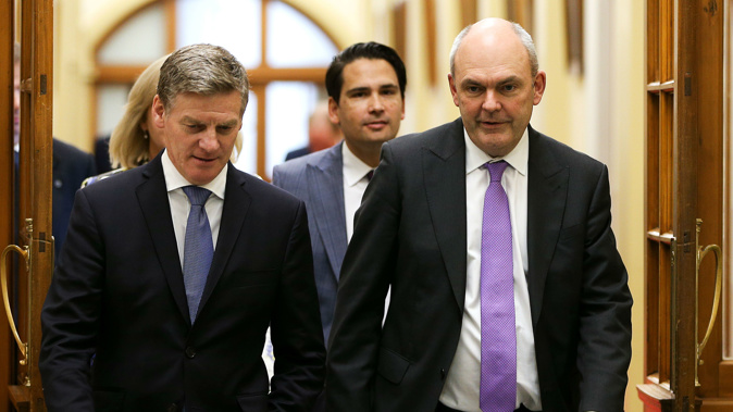 Steven Joyce could be a rock star replacement for Bill English. (Photo / Getty)