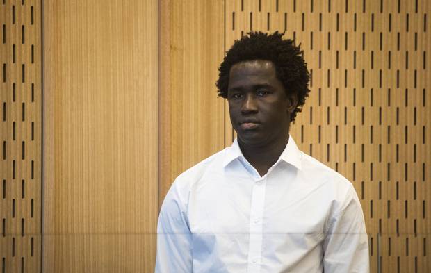 Sainey Marong is on trial for the murder of Christchurch sex worker Renee Larissa Duckmanton. (Photo / NZ Herald)