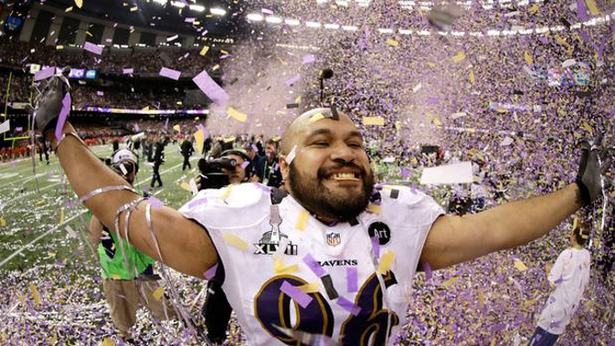 Ma'ake Kemoeatu and brother Chris won the NFL Super Bowl championships with the Baltimore Ravens and Pittsburgh Steelers. (Photo / Getty)