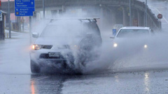 Forecasts are suggesting Christchurch could get more than 70mm of rain in 24 hours, which is enough to flood streets. (Photo \ NZ Herald)