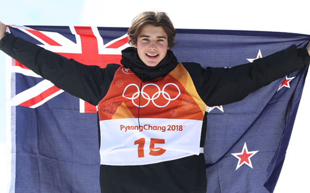 Kiwi skier Nico Porteous at the 2018 Winter Olympics. (Photo / Getty Images)