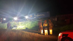 One person died after a quad bike collided with a train near Whakamarama last night. (Photo/ Sandra Conchie)
