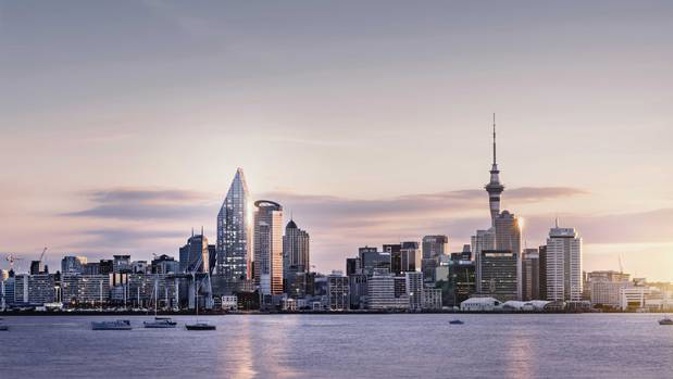 How Seascape (centre) might look from Devonport.