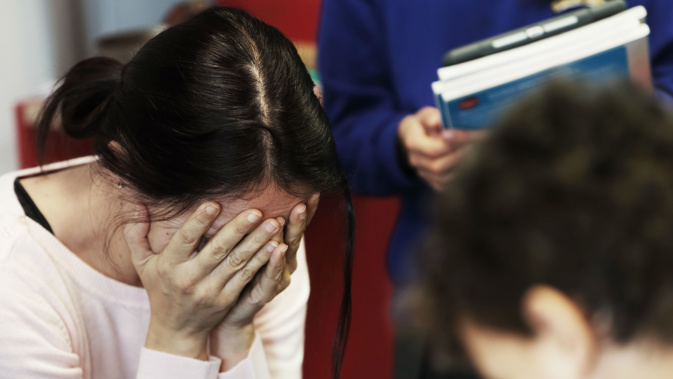 Canterbury teachers consistently had high scores for emotional exhaustion, anxiety and social dysfunction. (Photo \ Getty Images)