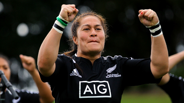 Black Ferns captain Fiao’o Fa’amausili (Image \ Photo Sport) 