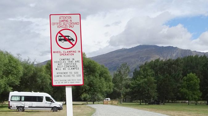 The site that was used by the freedom campers in South New Brighton. (Photo / Christchurch Star)