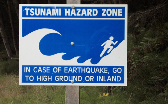 Sf tsunami danger zone