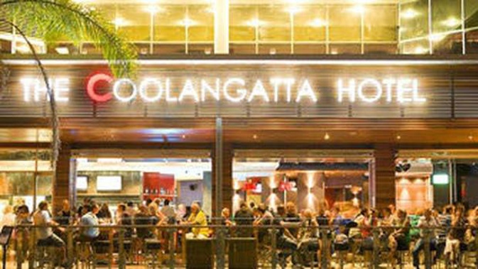 The attack happened outside the Gold Coast's Coolangatta Hotel in December 2015. 9Photo / Supplied)