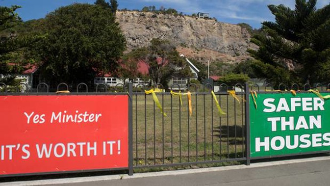 Redcliffs School in Christchurch, closed after the earthquake five years ago. (Photo / Mark Mitchell)
