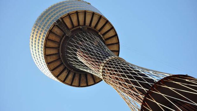 Sydney Tower, the city's tallest free-standing structure and the second tallest in Australia. A woman removed her safety harness yesterday while on a tourist visit to the tower. (Photo / 123RF)