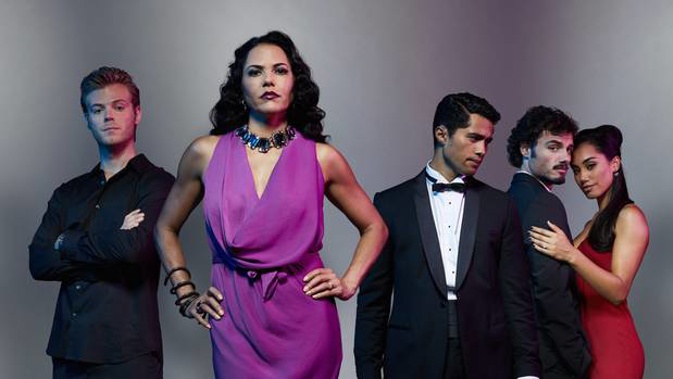 The cast of Filthy Rich's second season. (Photo / Supplied)