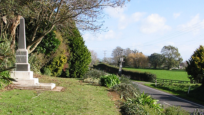 One of the memorials for the New Zealand Wars in Orakau. (Photo / File)