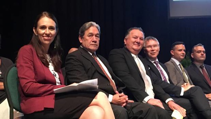 Shane Jones, third from left, has raked up high travel expenses. (Photo / Claire Trevett)
