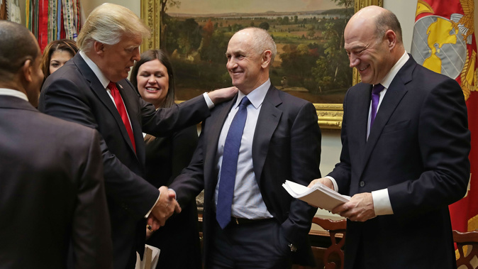 Chris Liddell has been in Trump's White House since day one. (Photo / Getty)