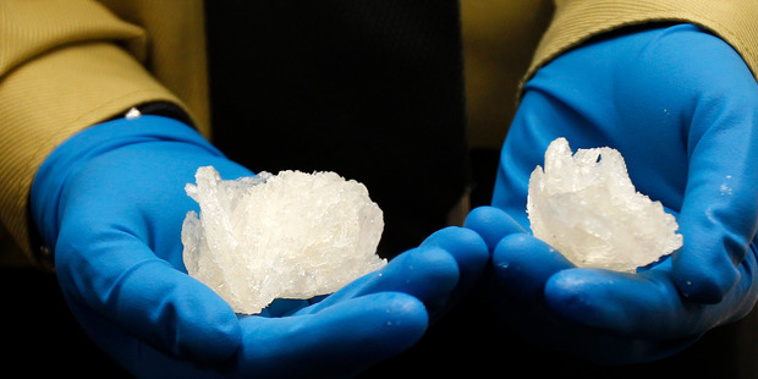 A new survey has found that methamphetamine is more available in New Zealand than cannabis. (Photo \ File)