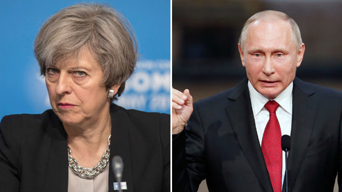 British PM Theresa May is blaming Russia for poisoning Sergei Skripal and his daughter in an English city. (Photo \ Getty Images)
