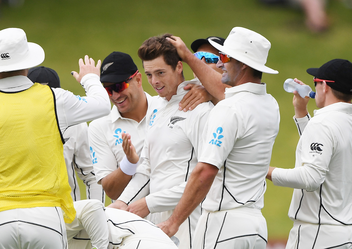 Mitchell Santner has been replaced in the Black Caps' test squad by all-rounder Todd Astle