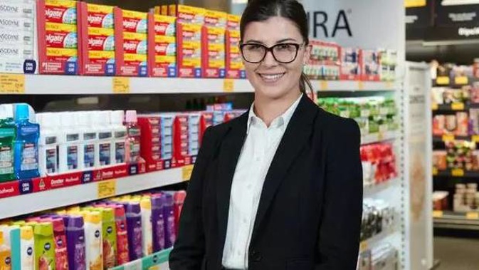 Aldi area manager and former graduate Caitlin Gallagher. Photo / Supplied