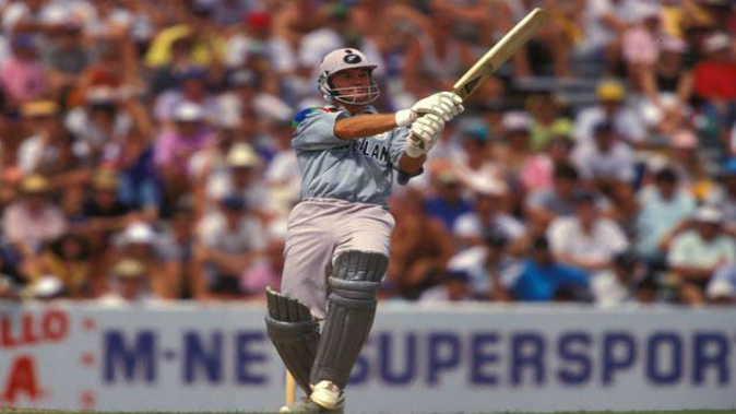 Collectors can bid for mementos of Martin Crowe's feats on April 7 in Sydney. (Photo: Photosport)