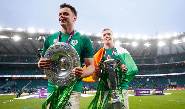 James Ryan and Dan Leavy celebrate (Getty Images)