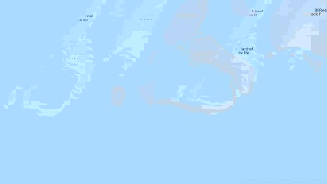 The Civil Aviation Safety Authority says five people were aboard the Eurocopter 120 which went down near Hardy Reef pontoon at about 4.30pm. (Photo / Google)