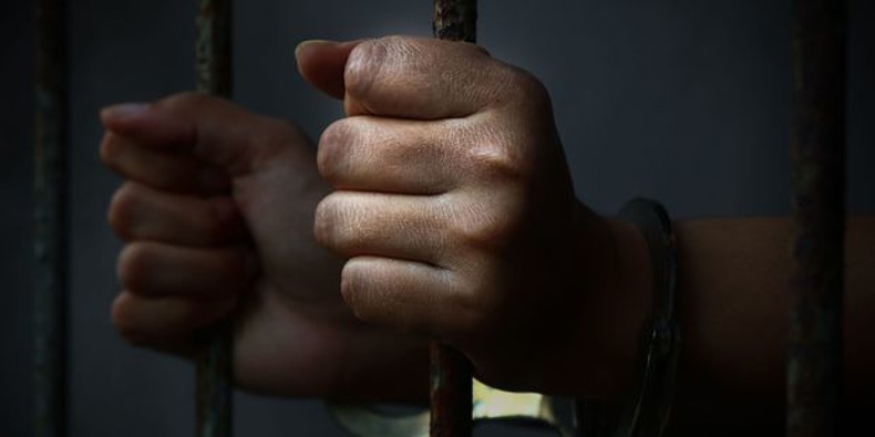 The injured baby with his grandfather shortly after the assault that left him hospitalised for a week. (Photo / Supplied)