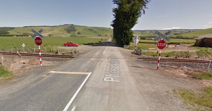 The crash is reportedly on Phosphate Rd. Photo / Google Earth 