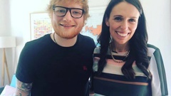 Pop star Ed Sheeran is in the country for six stadium shows (Image / Facebook)