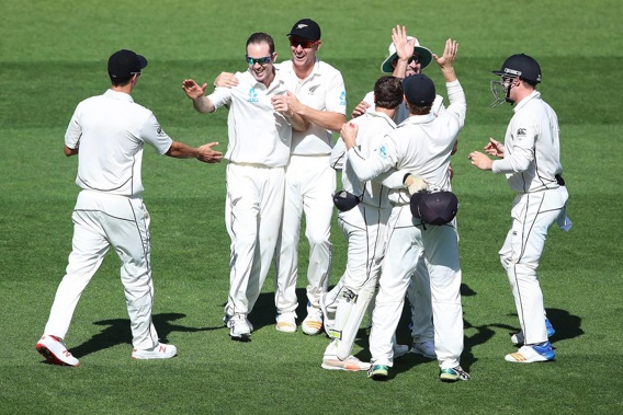 The Black Caps have won their test against England. (Photo \ Getty Images)