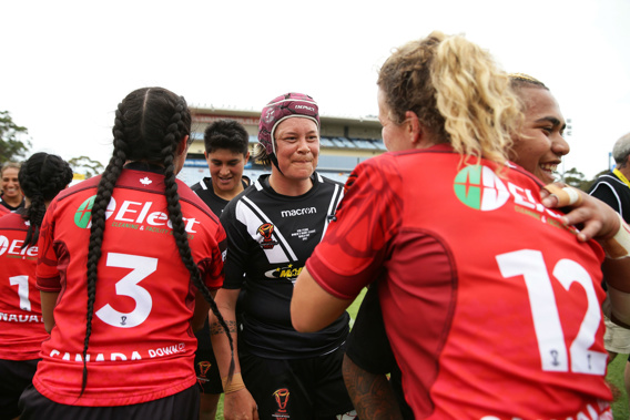 The Kiwi Ferns are currently New Zealand's only national women's rugby league team. (Photo / Getty)