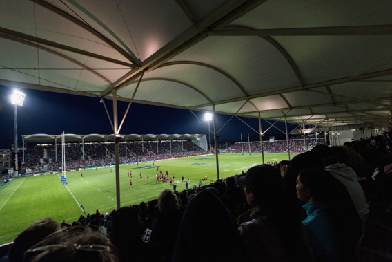 Christchurch's Rugby League Park was built in 100 days, but is it now looking dated and holding the city back? (Photo \ Getty Images)