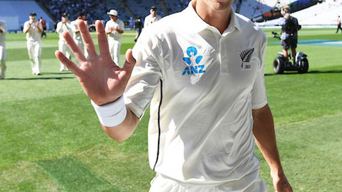 Trent Boult led the way for New Zealand in their victory over England at Eden Park. (Photo /photosport)