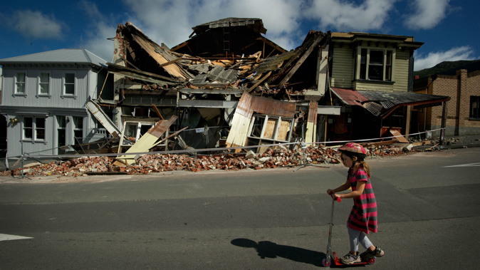 Earthquake damaged houses in Christchurch (Photo \ Getty Images)