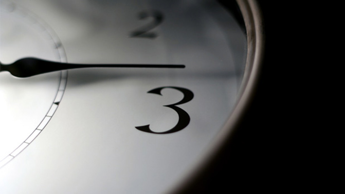 Clocks are to go back one hour at 3 in the morning (Photo / Stock)