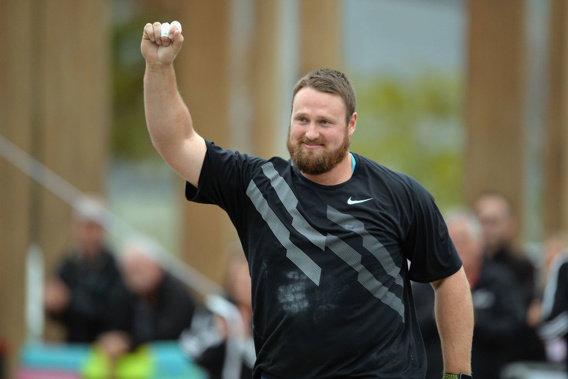 Tom Walsh is one of the favourites to be New Zealand's flag bearer at tonight's Commonwealth Games opening ceremony. (Photo \ Getty Images)