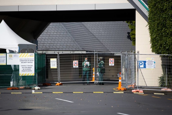 The Holiday Inn in Māngere, Auckland is an MIQ facility. (Photo / Sylvie Whinray)