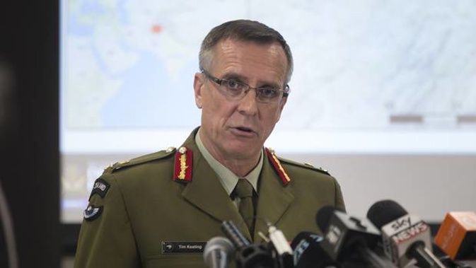 Defence Force Chief Lieutenant-General Tim Keating is stepping down at the end of June. Photo / Mark Mitchell