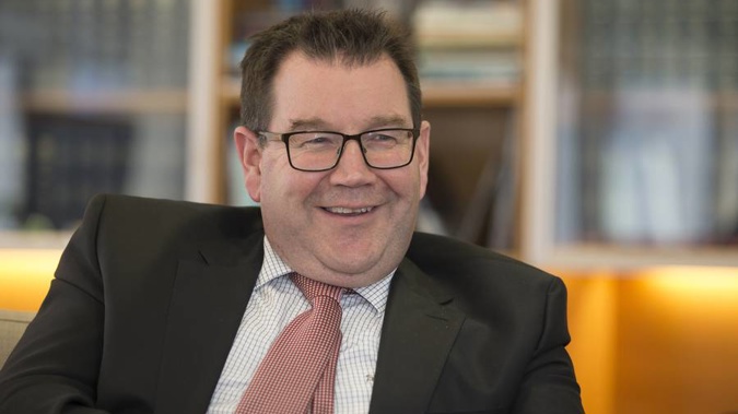 Gay MP Grant Robertson was one of many who addressed the house tonight  (Photo \ Getty Images) 